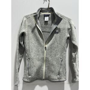 Patagonia Women’s XS Full Zip Fleece Jacket Gray